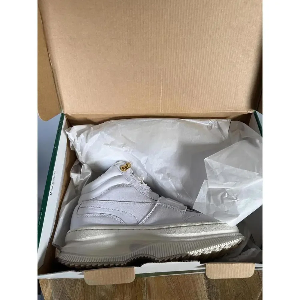 NWB Puma Deva Boot Women's White Lifestyle Sneakers Shoes Size 6 - Picture 4 of 10